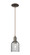 Arcadia One Light Mini Pendant in Oil Rubbed Bronze (405|716-1P-OB-G257)