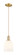Arcadia One Light Mini Pendant in Champagne Bronze (405|716-1P-CB-G558-6GWH)