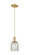 Arcadia One Light Mini Pendant in Champagne Bronze (405|716-1P-CB-G259)