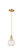 Arcadia One Light Mini Pendant in Champagne Bronze (405|716-1P-CB-G1216-6WM)