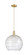 Arcadia One Light Mini Pendant in Champagne Bronze (405|716-1P-CB-G1213-14CL)