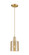 Arcadia One Light Mini Pendant in Champagne Bronze (405|716-1P-CB-G116)