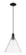 Arcadia One Light Mini Pendant in Matte Black (405|716-1P-BK-GBC-124)