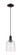 Arcadia One Light Mini Pendant in Matte Black (405|716-1P-BK-G558-6SDY)