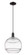 Arcadia One Light Mini Pendant in Matte Black (405|716-1P-BK-G556-12CL)