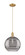 Arcadia One Light Mini Pendant in Brushed Brass (405|716-1P-BB-G556-12SM)