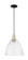 Arcadia One Light Mini Pendant in Black Antique Brass (405|716-1P-BAB-GBD-124)