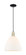 Arcadia One Light Mini Pendant in Black Antique Brass (405|716-1P-BAB-GBD-121)