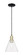 Arcadia One Light Mini Pendant in Black Antique Brass (405|716-1P-BAB-GBC-82)