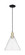 Arcadia One Light Mini Pendant in Black Antique Brass (405|716-1P-BAB-GBC-122)