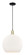 Arcadia One Light Mini Pendant in Black Antique Brass (405|716-1P-BAB-G121-14)