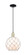 Arcadia One Light Mini Pendant in Black Antique Brass (405|716-1P-BAB-G121-10RW)