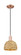 Arcadia One Light Mini Pendant in Antique Copper (405|716-1P-AC-RBD-8-NAT)