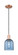 Arcadia One Light Mini Pendant in Antique Copper (405|716-1P-AC-G558-6BL)