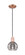 Arcadia One Light Mini Pendant in Antique Copper (405|716-1P-AC-G556-6SM)