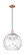 Arcadia One Light Mini Pendant in Antique Copper (405|716-1P-AC-G1215-14)