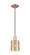 Arcadia One Light Mini Pendant in Antique Copper (405|716-1P-AC-G116)