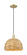 Arcadia One Light Mini Pendant in Antique Brass (405|716-1P-AB-RBD-12-NAT)
