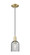 Arcadia One Light Mini Pendant in Antique Brass (405|716-1P-AB-G257)
