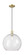 Arcadia One Light Mini Pendant in Antique Brass (405|716-1P-AB-G122-14)