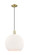 Arcadia One Light Mini Pendant in Antique Brass (405|716-1P-AB-G121-14)