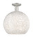Arcadia One Light Semi-Flush Mount in Brushed Satin Nickel (405|716-1C-SN-G1216-14WM)