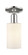 Arcadia One Light Semi-Flush Mount in Polished Nickel (405|716-1C-PN-G801)
