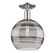 Arcadia One Light Semi-Flush Mount in Polished Nickel (405|716-1C-PN-G556-10SM)