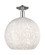 Arcadia One Light Semi-Flush Mount in Polished Nickel (405|716-1C-PN-G1216-14WM)