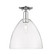 Arcadia One Light Semi-Flush Mount in Polished Chrome (405|716-1C-PC-GBD-122)