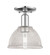 Arcadia One Light Semi-Flush Mount in Polished Chrome (405|716-1C-PC-G422)