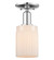 Arcadia One Light Semi-Flush Mount in Polished Chrome (405|716-1C-PC-G341)