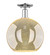 Arcadia One Light Semi-Flush Mount in Polished Chrome (405|716-1C-PC-G128-12)