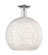Arcadia One Light Semi-Flush Mount in Polished Chrome (405|716-1C-PC-G1216-14WM)