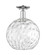 Arcadia One Light Semi-Flush Mount in Polished Chrome (405|716-1C-PC-G1215-12)