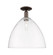 Arcadia One Light Semi-Flush Mount in Oil Rubbed Bronze (405|716-1C-OB-GBD-162)