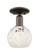 Arcadia One Light Semi-Flush Mount in Oil Rubbed Bronze (405|716-1C-OB-G1216-6WM)