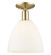 Arcadia One Light Semi-Flush Mount in Champagne Bronze (405|716-1C-CB-GBD-91)