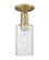 Arcadia One Light Semi-Flush Mount in Brushed Brass (405|716-1C-BB-G804)