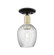 Arcadia One Light Semi-Flush Mount in Black Antique Brass (405|716-1C-BAB-G292)