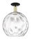 Arcadia One Light Semi-Flush Mount in Black Antique Brass (405|716-1C-BAB-G1215-14)