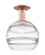 Arcadia One Light Semi-Flush Mount in Antique Copper (405|716-1C-AC-G556-10CL)