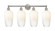 Edison Four Light Bath Vanity in Brushed Satin Nickel (405|616-4W-SN-G484-7OP)