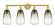 Edison Four Light Bath Vanity in Satin Gold (405|616-4W-SG-G484-7SL)