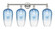 Edison Four Light Bath Vanity in Polished Nickel (405|616-4W-PN-G484-7SB)