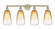 Edison Four Light Bath Vanity in Antique Brass (405|616-4W-AB-G480-6AM)