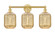 Edison Three Light Bath Vanity in Satin Gold (405|616-3W-SG-G460-7ME)