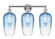 Edison Three Light Bath Vanity in Polished Chrome (405|616-3W-PC-G484-7SB)