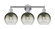 Edison Three Light Bath Vanity in Polished Chrome (405|616-3W-PC-G483-8SL)