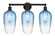 Edison Three Light Bath Vanity in Oil Rubbed Bronze (405|616-3W-OB-G484-7SB)